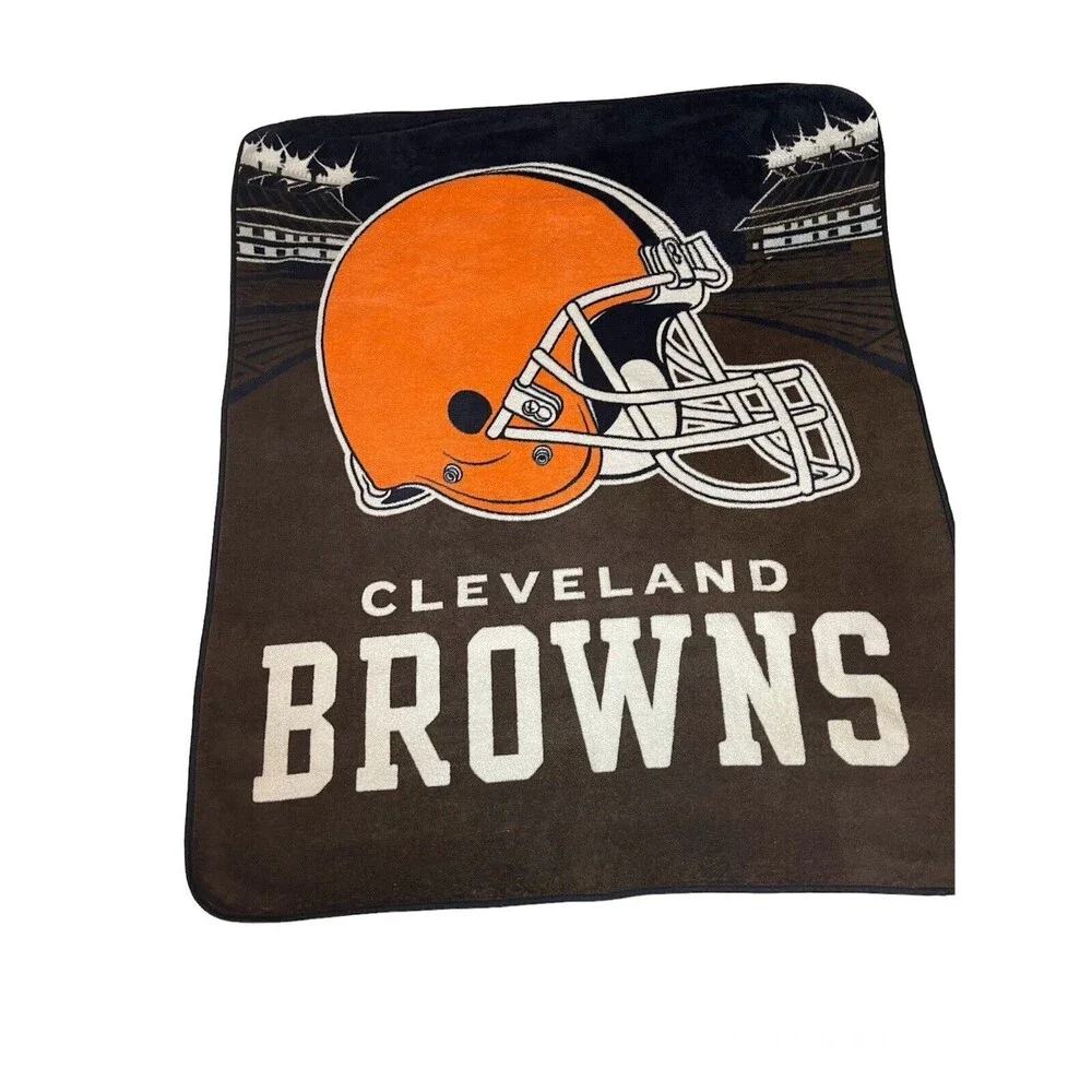 NFL Cleveland Browns Soft Fleece Throw‎ Blanket 56